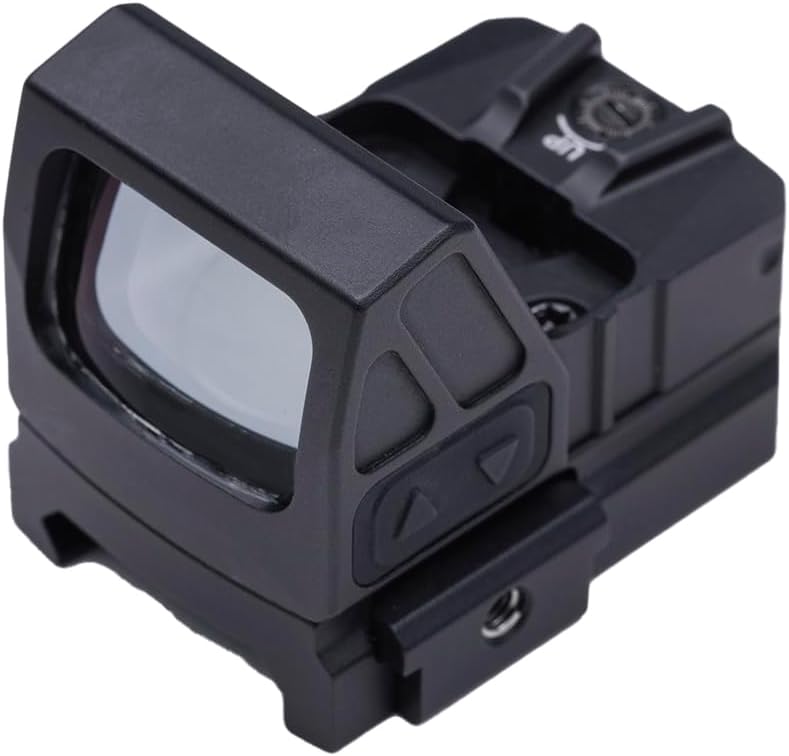 Rock Reflex Sights, 3 MOA Red Dot Reticle, Black, RK10RD