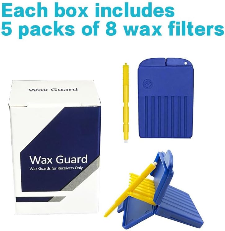 Miniatura 6 de 40 unids 0.059 in Starkey Wax Guard Filters New Packing Cleaning Tool Accessories Hearing Aid Cera Guard Filters for Starkey Hearing Clear Audífonos