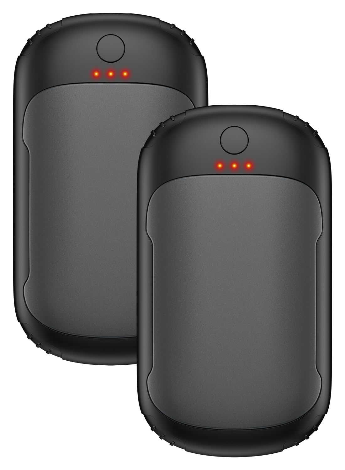 gabless Hand Warmers Rechargeable 2 Pack, Magnetic Electric Hand Warmer Reusable USB Handwarmers Portable Pocket Warmer with 3 Levels Heating Hand Heater Warm Gifts for Women Men Outdoor Golf Camping