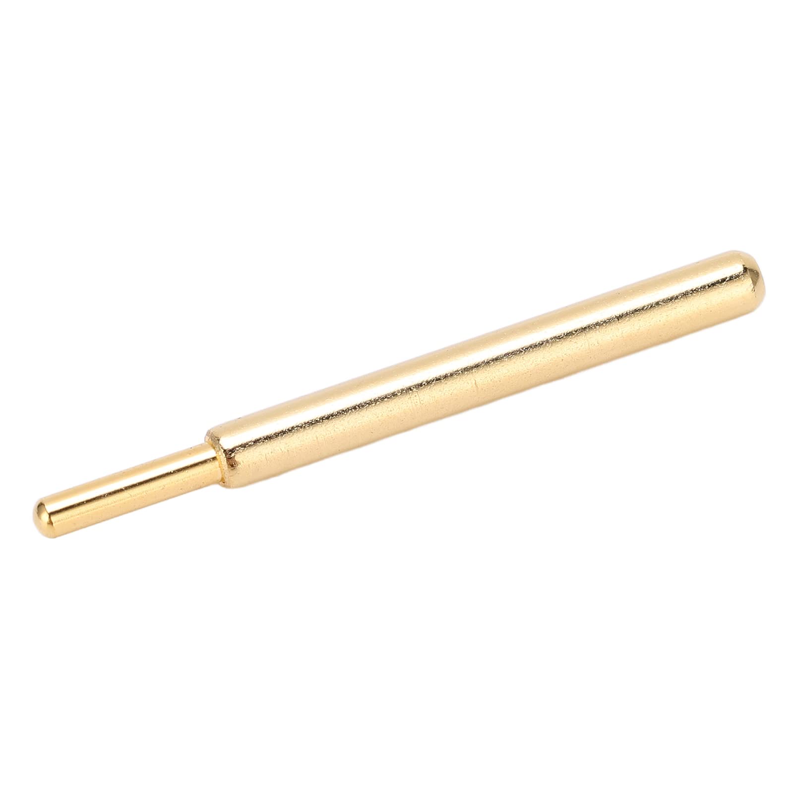 Respicefinem 50Pcs Spring Needle Round Head 3 2mm Stable Test Probe Ideal for Electronic Components High Quality Gold Plated Brass Long Lasting Performance Suitable for Testing