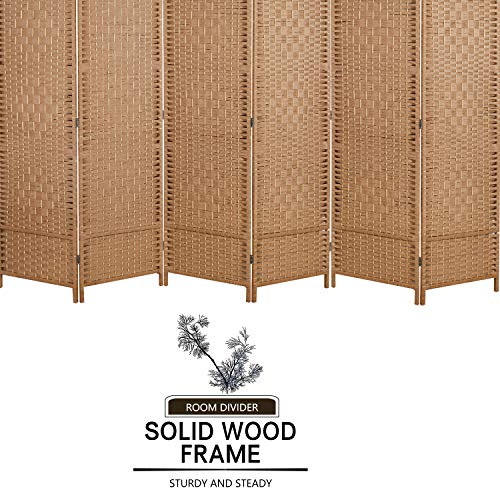 COCOSICA Room Divider and Folding Privacy Screen, Tall Extra Wide