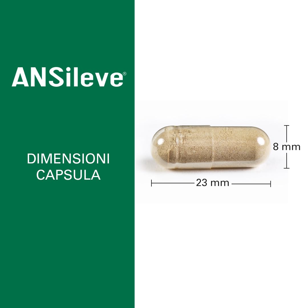 NATURANDO ANSILEVE 30 CAPSULE - Integratore alimentare per favorire il rilassamento e il benessere mentale.