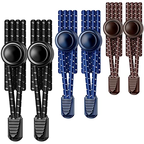 Image of UpUGo Elastic Shoe Laces, No Tie Shoe Laces Tieless for Kids, Adults, Elderly, One Size Fit All