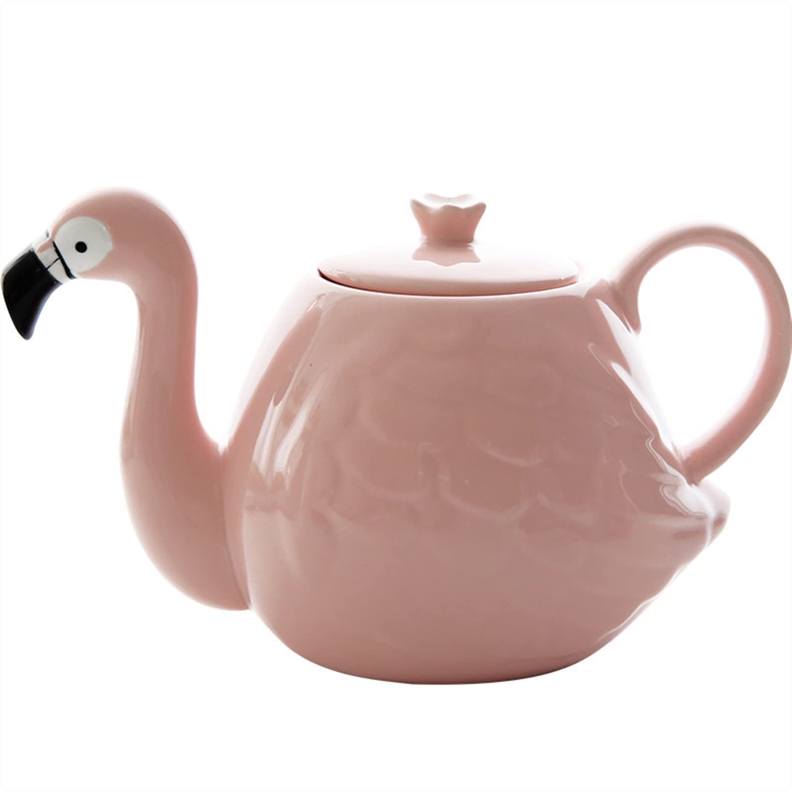 Dzbanek na wodę różowy dzbanek na wodę z ceramicznym uchwytem do herbaty z uchwytem domowym na zimną/gorącą wodę, mrożoną herbatę i sok owocowy dzbanek do herbaty lodowej (kolor: Mżawka)