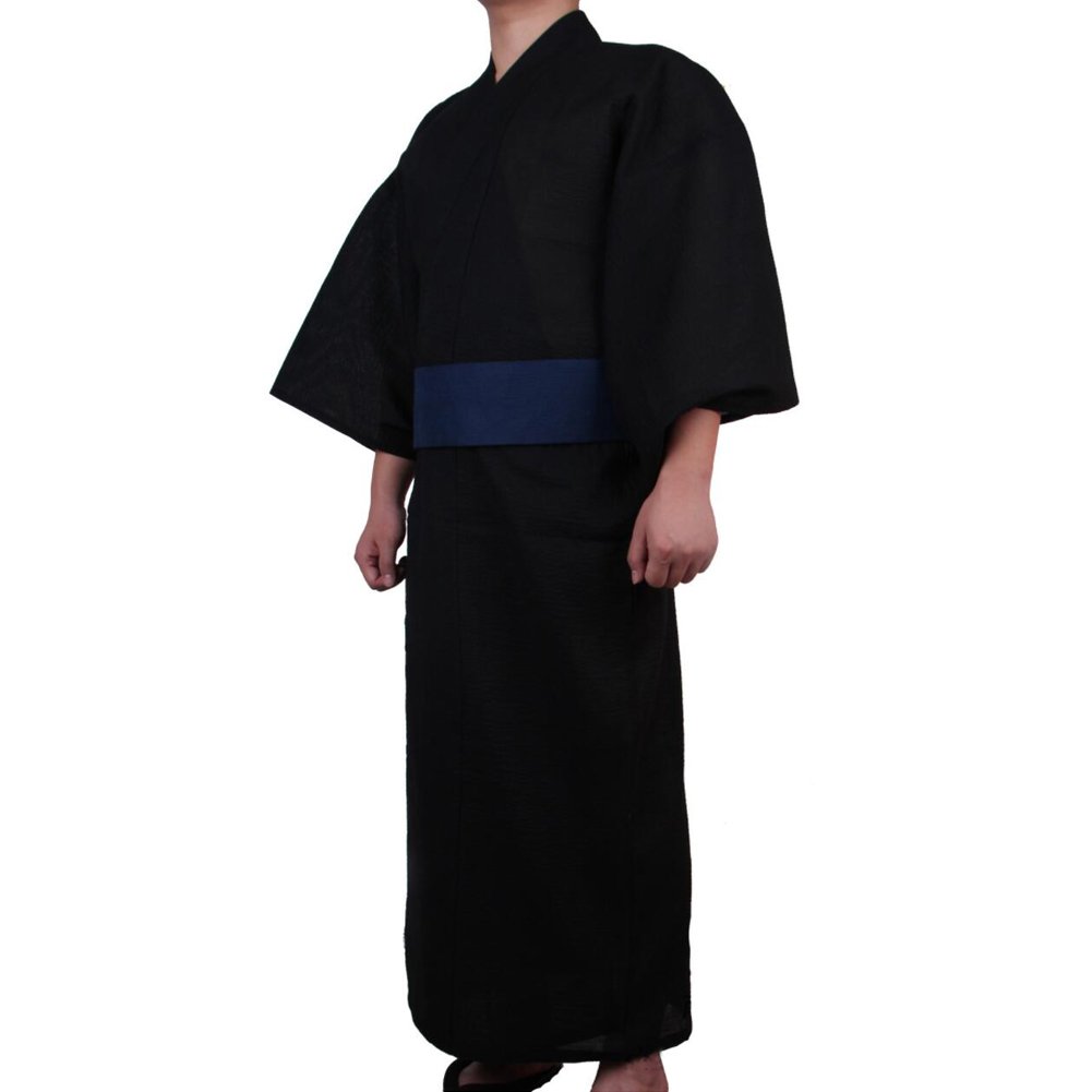 FANCYPUMPKIN Yukata japoński szlafrok kąpielowy kimono dla mężczyzn