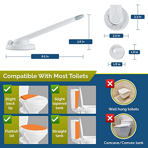 Toilet Seat Lock For Child Safety With Double Lock Mechanism – Child Proof Toilet Locks For Toddlers, Easy Installation No Tools Needed Fits Most Toilets – Toilet Baby Proofer By Wappa Baby #TOP5
