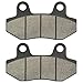 Caltric Front Brake Pads Compatible with Honda Cmx250 Cmx 250 Cmx250 C Rebel 1985-1987 Front Motorcycle Pads