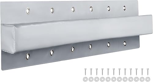 Parachoques rectos para embarcaciones de 39.5 pulgadas, resistentes a los rayos UV, borde de esquina de barco, parachoques de borde de barco marino