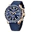 Blue Strap/Blue Dial/Golden Case