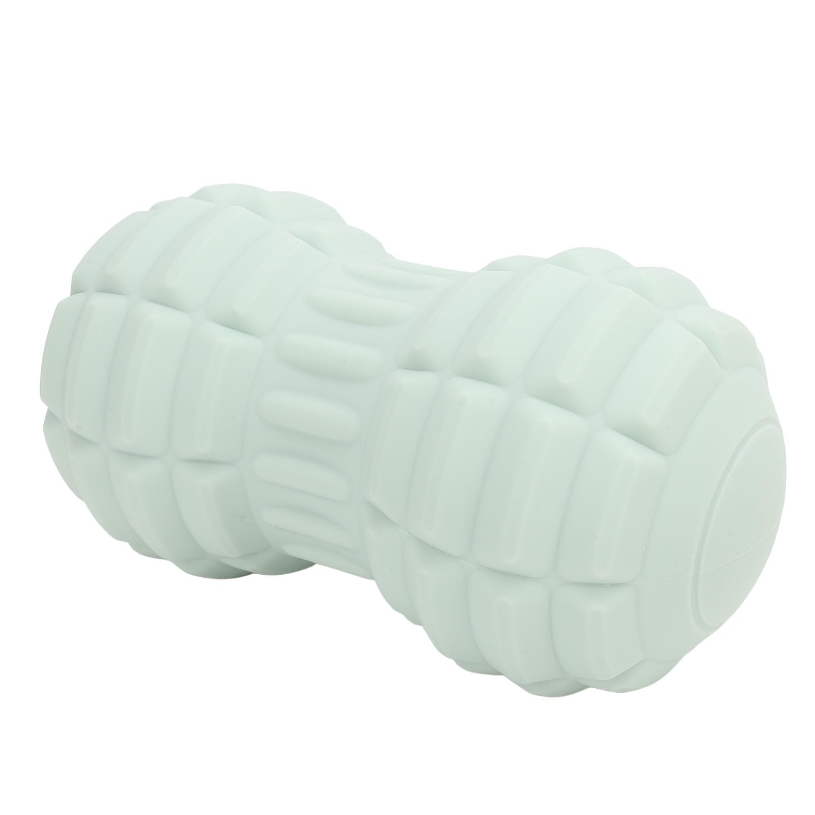 XUMIUZIY Vibrating Peanut Massage Ball, Electric Double Lacrosse Massage Ball, 4 Vibrating Speeds Deep Tissue TPE Trigger Point Massager Roller for Back Neck Foot Muscle (Green)