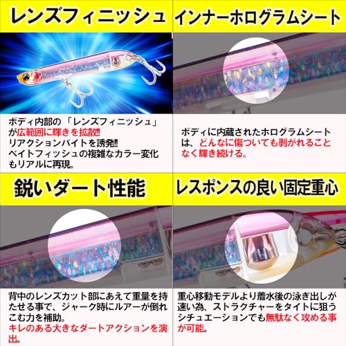 DUEL (デュエル) ルアー L-ブルー スピットペンシル 135mm フローティング【 釣具 釣り具 海釣り シーバス 】 F1230-HRHレッドヘッド 3枚目