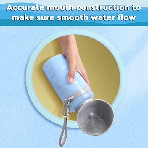 Vannon Dog Water Bottle, Portable Dog Water Bottle Dispenser for Outdoor Walking, Hiking, Travel, Leak Proof & BPA Free… - Image 4