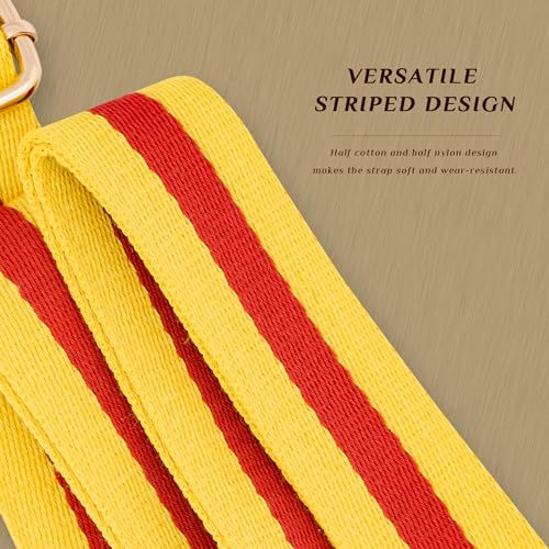 Woven Stripe Purse Straps,Replacement Crossbody Wide Shoulder Adjustable Strap for Bag Handbags4