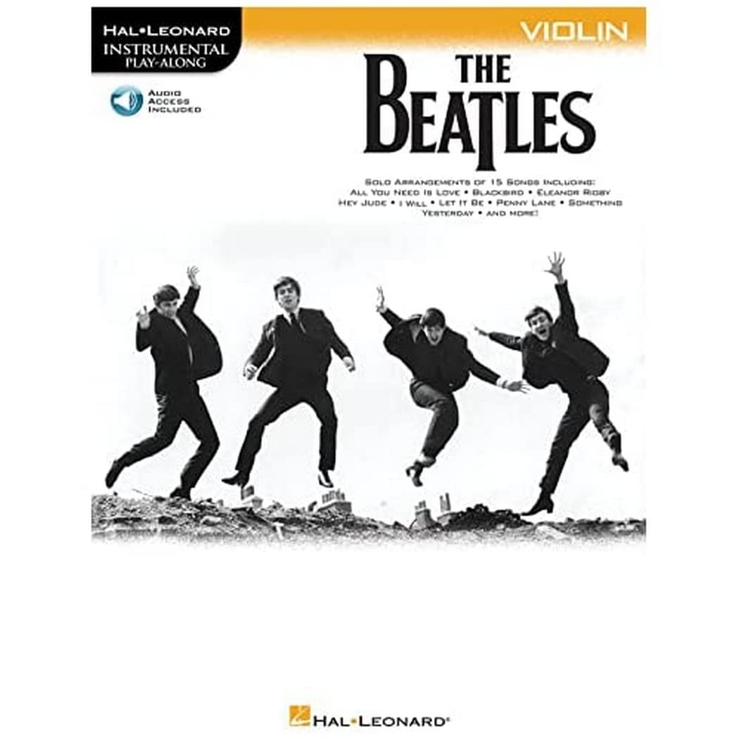 Instrumental Play-Along the Beatles Violin (Book/Audio Online (Hal Leonard Instumental Play-along) (Includes Online Access Code)