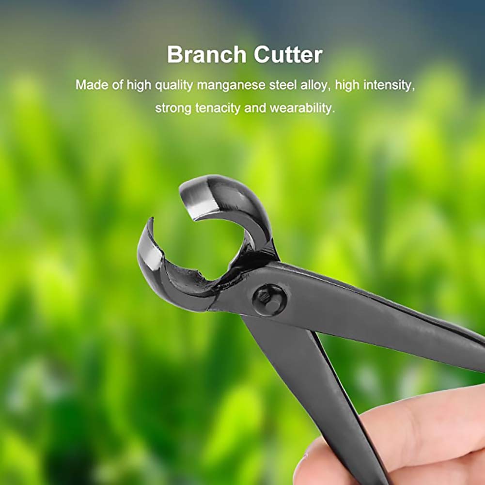 Knob Cutter Manganese Steel Concave Bonsai Tool for Removing Small Branches Protrusions (A)