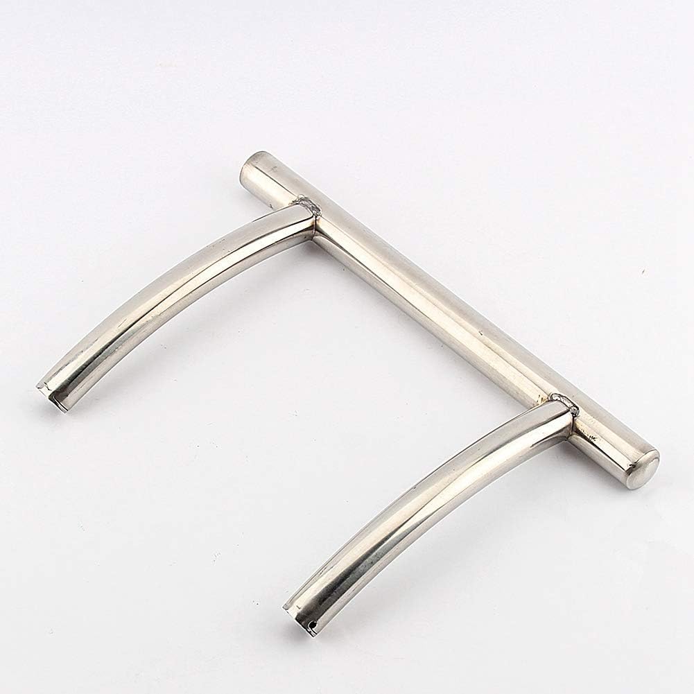 Reposapiés de Acero Inoxidable Práctico Reposapiés Profesional para Salón de Barbero SPA Salón de Peluquería Taburete Silla