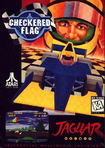 Checkered Flag For Atari Jaguar #TOP6