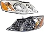 Garage-Pro Aftermarket Headlight Assembly Compatible with 2000-2004 Toyota Avalon Halogen, Set of 2, Driver and Passenger Side, Clear