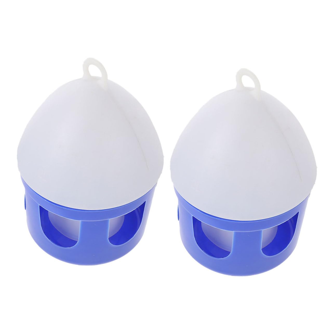 Abreuvoir Portable pour Oiseaux 2 Pièces PVC 2l Réutilisable