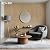 TO-TH Wood-Look Acoustic Panel, 4 Pack 47.2” x 23.6” Soundproof Wall Panels, Decorative Sound Absorbers Large Acoustic Panels for Home, Office, Basement, Teak