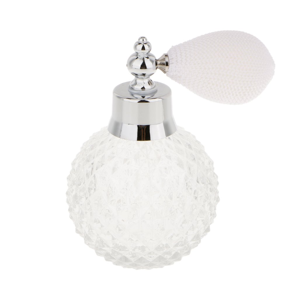 100ml Vintage Crystal Glass Atomizer Perfume Bottle Spray Clear Lady Gift|1 &Times; Vintage Crystal Perfume Bottle|Decorative Glass/Crystal|Collectibles-image-33
