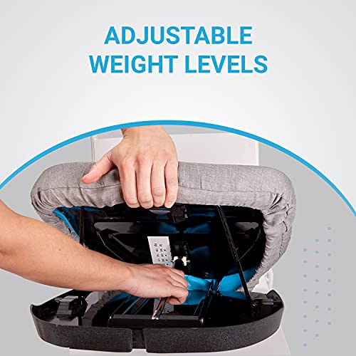 Premium Lift Assist Memory Foam Cushion By Seat Boost - Portable Alternative To Lift Chairs, Stand Assist Handicap Mobility Help For 70% Lift Support (Large – Lifts 200-340Lbs) #TOP2