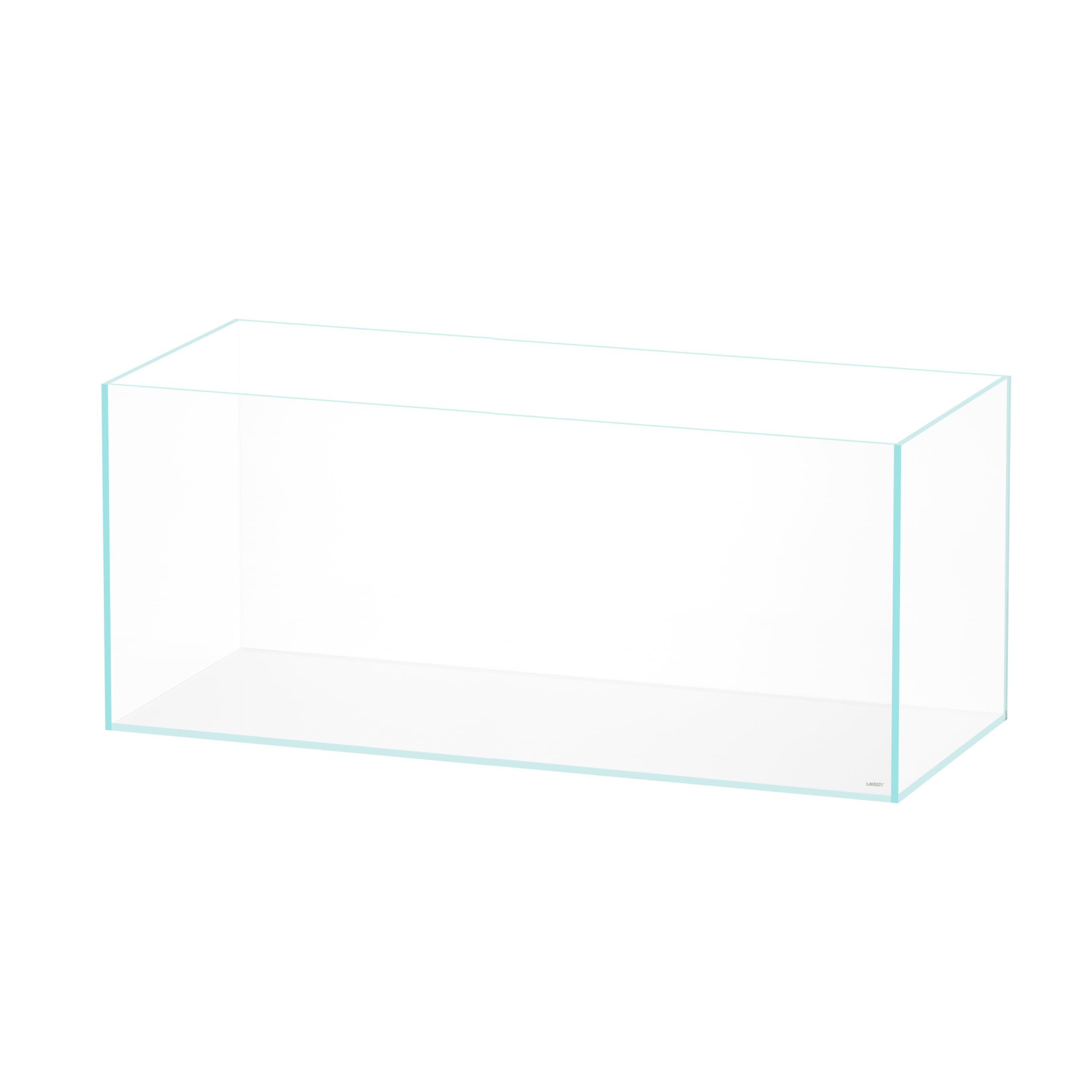 LANDEN Aquarium Long 19.4 Gallon Ultra Clear Glass Rimless Fish Tank 90LG