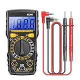 Breite Ranges Widerstandstests Digitaler Multimeter Einstellbarer Stand Für Elektronikwartungsarbeiten 15 Minuten Auto Off Spannung Tester Professional Multimeter