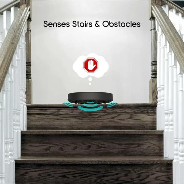 SmartClean 2000 Robovac Ionvac sensing stairs and obstacles