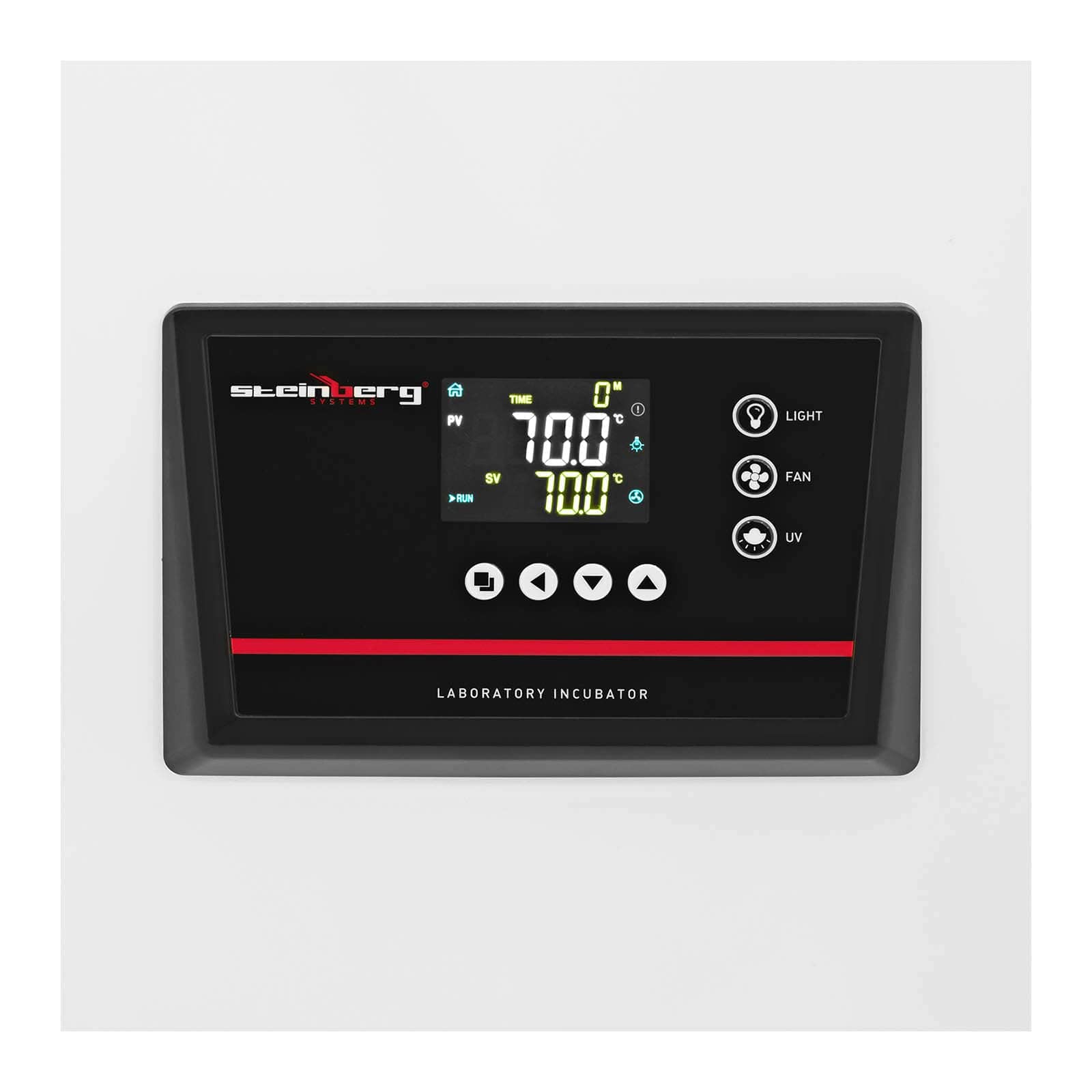 Steinberg Systems SBS-LI-65 Incubadora de laboratorio - hasta 70 °C - 65 L - circulación de aire estufa de incubación estufa de cultivo incubadora de cultivo