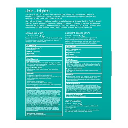 Dermalogica Clear and Brighten Kit - 3 Step Skincare Set