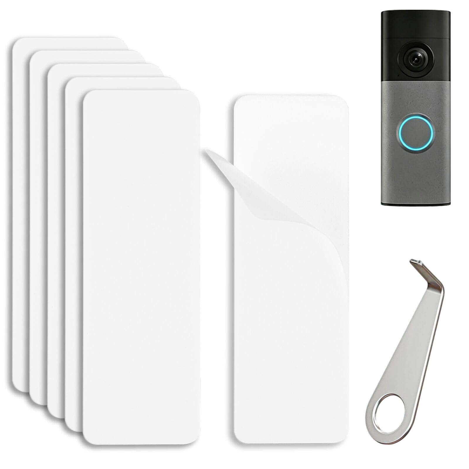Double Sided Tape Compatible with Ring Battery Doorbell/Plus/Pro(2nd Gen)