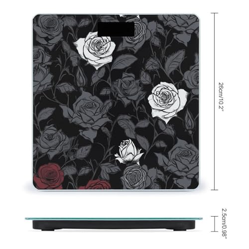 Báscula Digital FekiLoot para Baño con Pantalla Grande miniatura 2