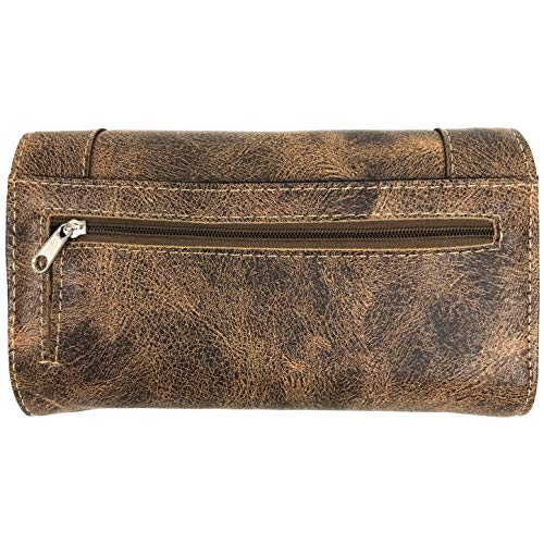 Justin West Dales Pony Horse Embroidery Mane Western Country Women's Crossbody Wallet3