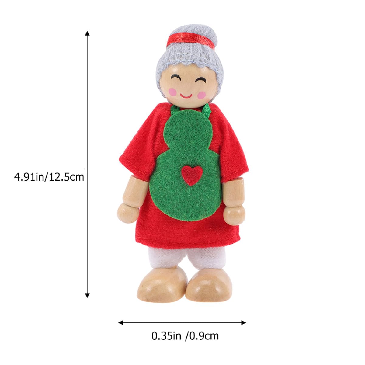 GALPADA 9 Piezas Marionetas de Mano Familia Mini Muñecos Juguetes Creativos para Desarrollo de Habilidades Comunicación y Imaginativo Navidad
