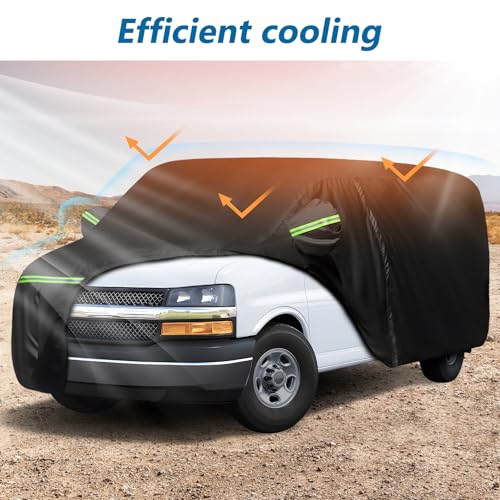 Image of Car Cover for Express Van /GMC Savana Cargo Van 1500 /2500 /3500 1996-2025