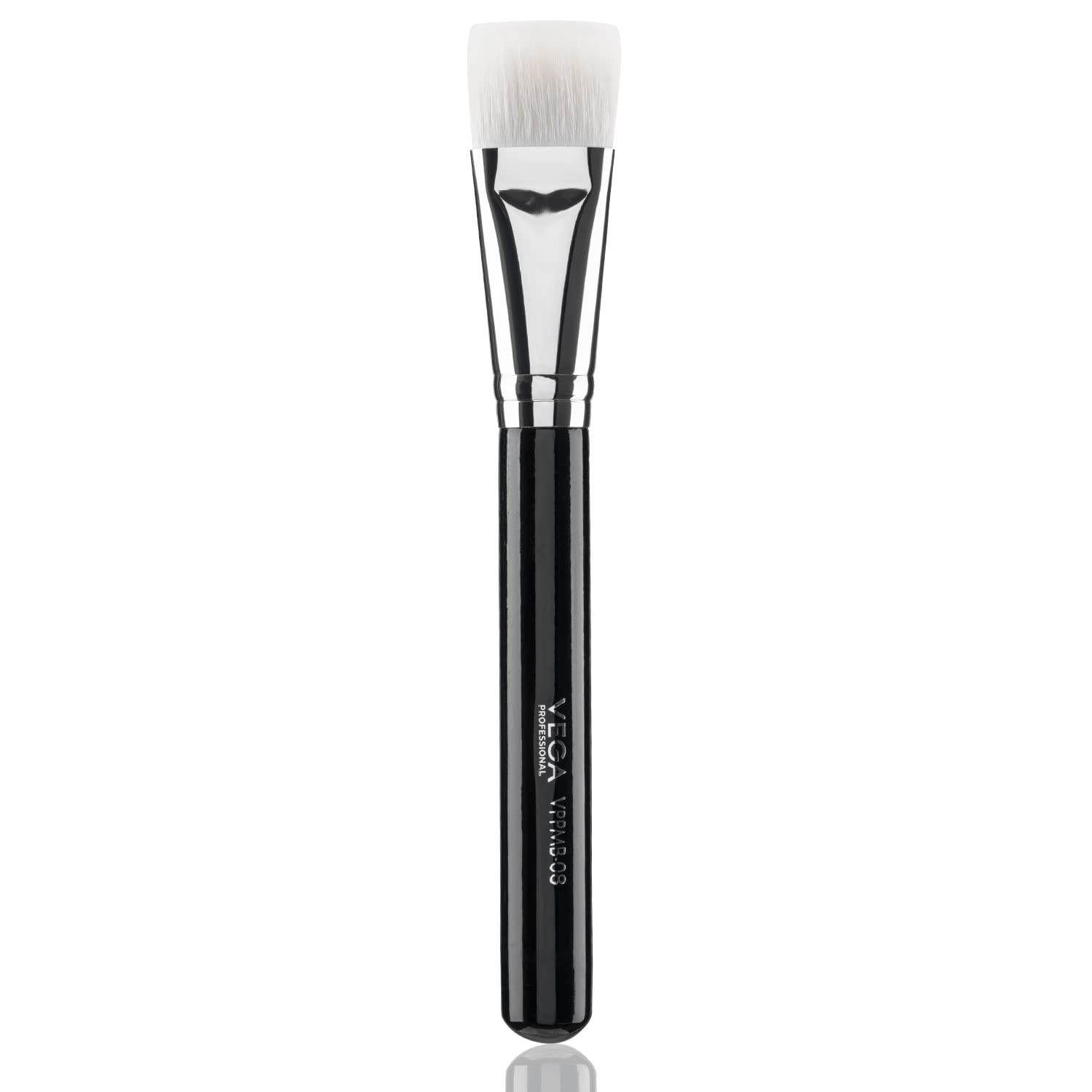VEGA PROFESSIONAL Straight Contour Brush, Soft Bristles, Copper Furrele, Wooden Handle, (VPPMB-08)-image-14