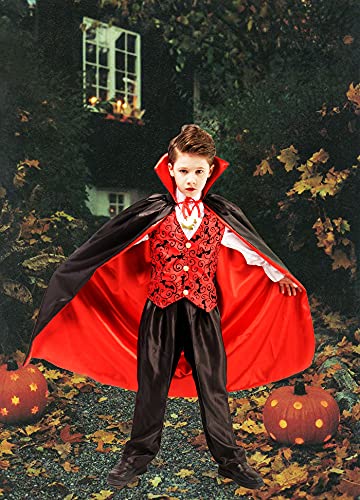 Disfraz de Vampiro Gótico Clásico para Niños miniatura 6