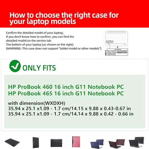 Maletín para portátiles HP ProBook 460G11 16 pulgadas azul miniatura 6