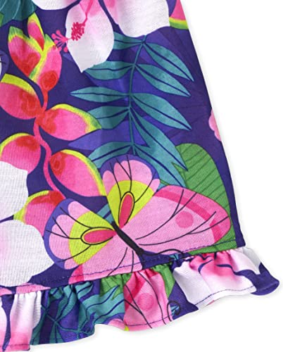 The Children's Place girls Tank Top and Shorts,2 Piece Pajama Set4