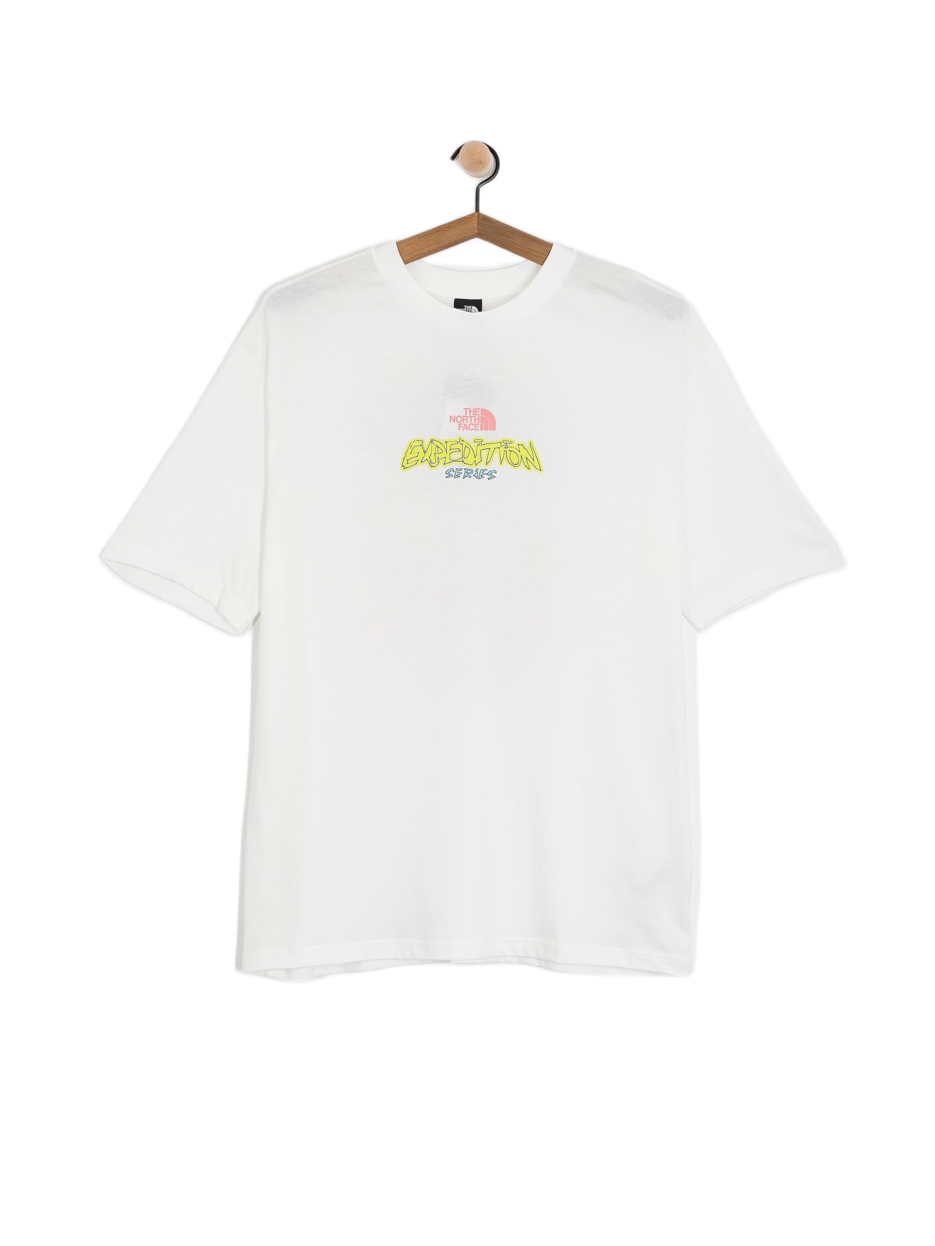 The North Face Unisex Expedition Celebration Oversized T-Shirt, TNF White, XXS