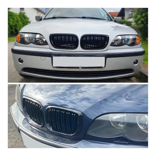 Rejilla frontal para cambiar el parachoques viejo de su coche E46 de 4 puertas 2