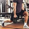 Yes4All 5lb Kettlebell Set of 2 Cast Iron for Dumbbell Weights Exercises, Gym, Fitness, Full Body Workout Equipment Push up, Grip and Strength Training #5