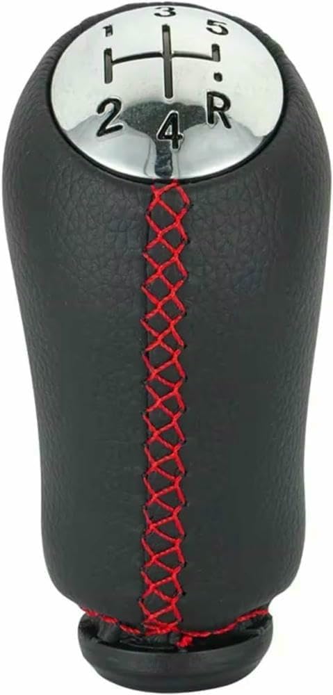 GZNBB Car Manual Gear Shift Knob Boot Cover Gaiter Lever Shifter Handle Stick, for Clio III 2005-2009