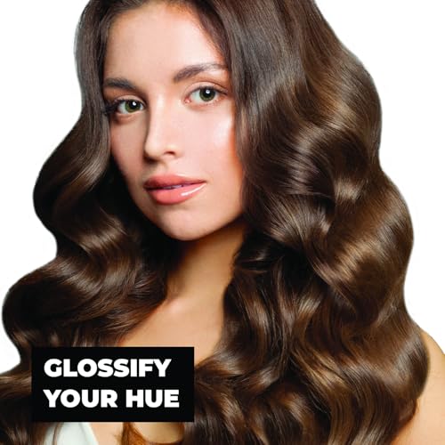 Image of Keracolor High Shine Tinted Hair Gloss, In-Shower Hair Glaze, Sheer Color-Enhancing Glossing Treatment, Mocha, 8 Fl Oz