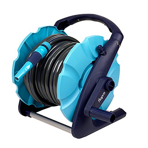 Preisvergleich Produktbild Flopro 2 in 1 Kompakter Gartenschlauchtrommel, 20 m