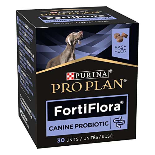 Purina Pro Plan FortiFlora Chews | 30 Kautabletten | Ergänzungsfuttermittel für Hunde | Mit Enterococcus lactis
