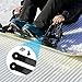 lasuroa 8 Pcs Snowboard Ankle Binding Straps, Snowboard Ladder Strap Ski Straps Parts for Bindings Snowboard Binding Straps Replacement for Snowboard