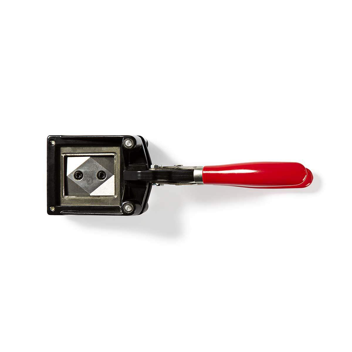 Taglierini per foto passaporto - 35 x 45 mm - Metallo - Nero/Rosso
