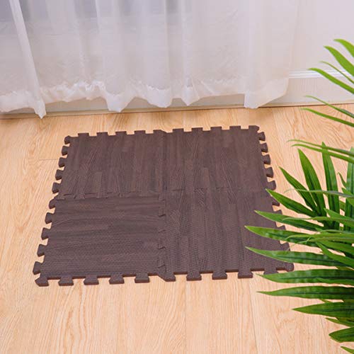 Clispeed 12 peças de tapetes de espuma de EVA para exercícios em equipamentos de ginástica